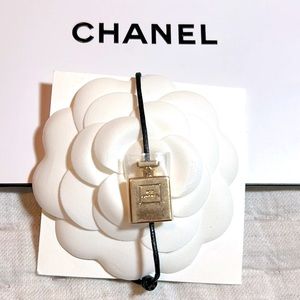 Chanel Parfum Bottle String Bracelet